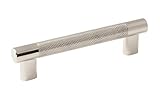 Amerock | Cabinet Pull | Polished Nickel/Stainless