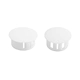 Jutagoss 50 Pcs Hole Plugs 5/8" / 16mm White Nylon