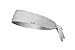 JUNK Brands unisex adult Flex Tie sports headbands, White, Regular Width US