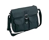 Rothco Canvas Ammo Shoulder Messenger Bag - Black