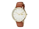Lacoste Women's Quartz Watch with Leather Calfskin Strap, Brown, 16 (Model: 2000947)