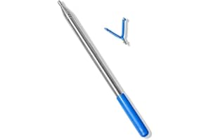 Birdie Depot 15-Foot Steel Collapsible Telescopic Double Hook Portable Disc Golf Retriever Pole