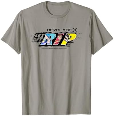 Amazon.com: Beyblade X Jaxon Blader X Feel The Impact T-Shirt