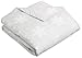 Amazon Basics Printed Lightweight Flannel Duvet Cover - Full/Queen, Snowflake Grey