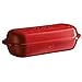 Emile Henry Italian Bread Loaf Baker | Burgundy