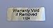 1,000 Tamper Evident Foil Security Labels Sticker Seals Warranty Void if Removed