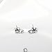 YFN Good Luck Elephant Stud Earrings Sterling Silver Ear Studs for Women Girls