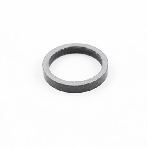 QILEFU 4pc Bike Bicycle Full Carbon Headset Spacer 1-1/8" 20 15 10 5mm (black) - Thumbnail 5