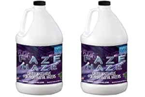 FROGGYS FOG Faze Haze - Professional Water Based Haze Juice - for use in Antari Fazers, Chauvet Hazers, Base Hazer Pro and Martin Compact Hazers - (1 Gallon X 2)