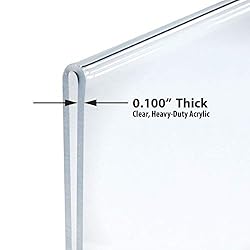 Azar 152727 Horizontal Double-Sided Stand Up Sign