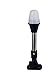 Pactrade Marine All-Round Boat Navigation Lights - 9.5-Inch LED White Stern Light (Surface Mount, Fold-Down Base) - Boat Accessories for Pontoon, Yacht, Kayak