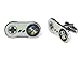 SNES Super Nintendo Cufflinks, NES Nintendo Controller Tie Clip, Retro Gaming Jewelry, SNES Cuff Links, Super Mario Brothers Legend of Zelda Metroid Wedding Groomsman Groomsmen Gifts