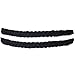 ASICS Women's Studio Luxe Headband, One Size, Performance Black