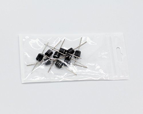 Poilee 15amp Diode Axial Schottky Blocking Diodes for Solar Cells Panel,15SQ045 Schottky Diodes 15A 45V (Pack of 10pcs)
