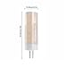 LAKES flame bulb G4 base 1700K True Fire Color led bulb Decorative Lamp for Christmas Halloween Festival Party Pack of 2