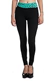 Ladies Printed Tight Fit Yoga pants Foldover Leggings