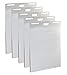 IMPRESA Teacher Supplies Sticky Easel Pads - 25 x 30 in, White, Portable, 5-Pack (150 Sheets) - Strong Adhesive with No Residue