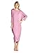 12 Ami Solid Long Sleeve Cover-Up Maxi Dress (S-2X) - Made in USA