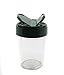 Nakpunar 6 pcs Kelly Green Shaker & Pour Spice Caps for Mason Jars