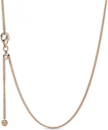 Amazon.com: PANDORA Cable Chain Necklace Clear One Size : Clothing