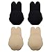 Women Self-Adhesive Invisible Bra,2 Pairs Lift Up Party Freedom Rabbit Bra Nipplecovers Strapless Push up Secret Backless Sticky Boobs
