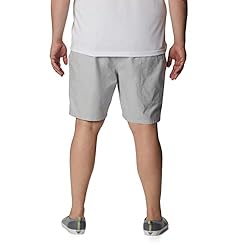 Columbia Men's Half Moon Iii Short, Cool Grey, 5X x 8