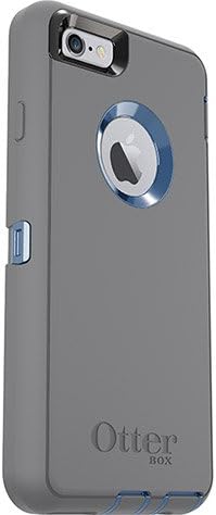 iPhone 6s Case - OtterBox Defender Series Case for Apple iPhone 6/6s (Case Only - Holster Not Included) (Gunmetal Grey - Royal Blue)