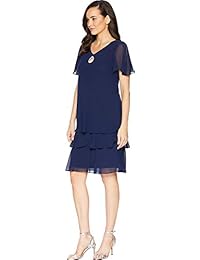 Marina - Vestido de gasa con mangas