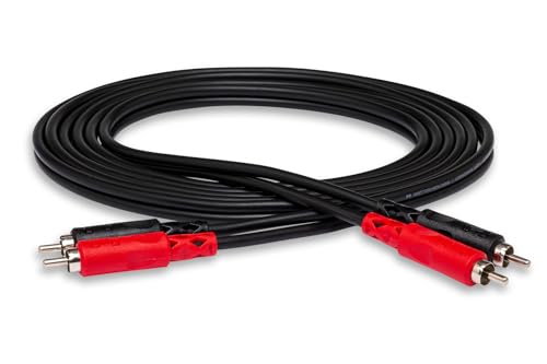 Hosa CRA-201 Câble Double RCA 1 m Noir