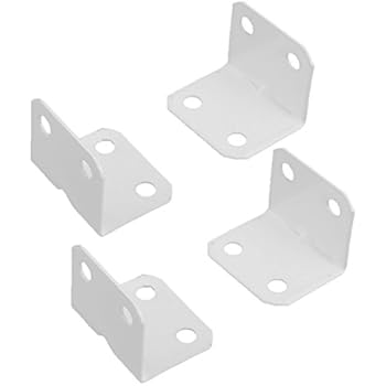 20 Piezas de Soportes de Esquina de Acero Inoxidable, 10 Unidades de 40