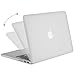 MOSISO Case Only Compatible with MacBook Pro Retina 13 inch (Models: A1502 & A1425) (Older Version Release 2015 - end 2012), Plastic Hard Shell Case & Keyboard Cover & Screen Protector, Frost