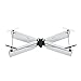 Parrot Quadcopter Swing Minidrone Without Flypad, White (Renewed)