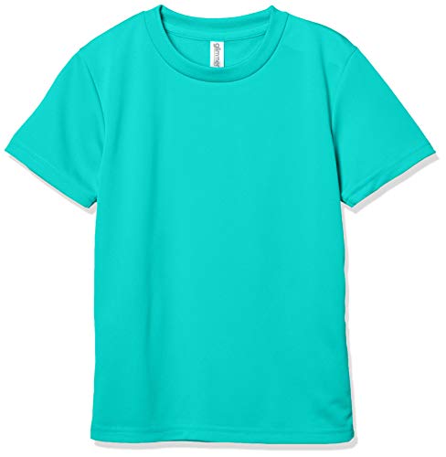 [グリマー] 半袖 キッズ 4.4oz ドライTシャツ (クルーネック) 00300-ACT_K ミントブルー 100cm (日本サイズ100相当)