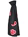 DAZCOS US Size Unisex Akatsuki Cloak Robe Cosplay Costume Embroidery Edition (Men S)