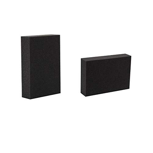 Yushen 2Pcs Foam Needle Felting Pad Mat Sponge Sewing Tools 6.3 x 4.3 x 1.37 inches