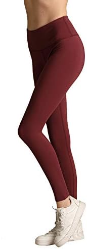 AJISAI Yoga Pants Womens Gym Leggings Compression Workout Tights High Waist Tummy Control Power Flex