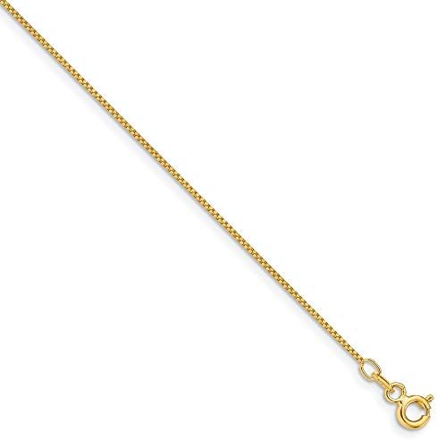 Mia Diamonds 14k Solid Yellow Gold 7mm 