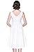 Anni Coco Women's Classy Audrey Hepburn 1950s Floral Lace Vintage Swing Dress
