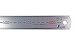 Shinwa 600 mm Rigid "Zero Glare" Metric Machinist Rule/Rule Scale .5mm & mm
