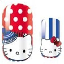 Hello Kitty Red & Blue - 14 tips Nail Polish Stickers – DIY Salon like finish manicure at home by FAB Nails that fit all nails