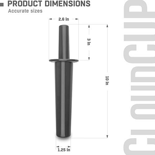 CloudCUP Mini Plunger Small Stick Wand Plungers Blender Replacement
