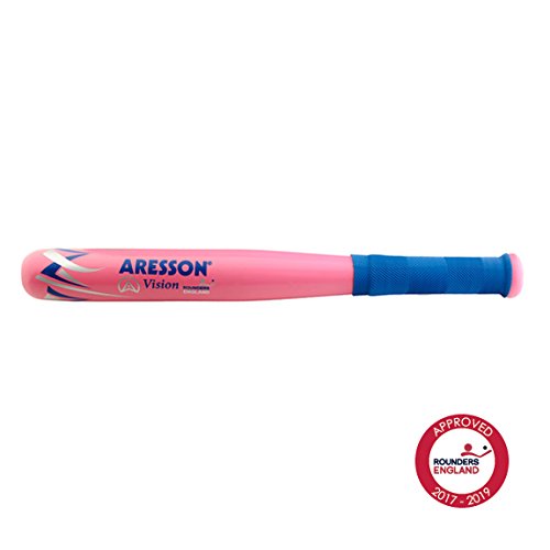 Aresson Vision Rounders Bat, Pink/blue, One Size