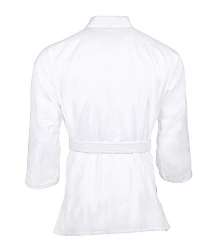 image for FitsT4 Sports FitsT4 Karate Gi Jacket Lightweight 7.5oz White Karate M