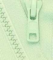 YKK 36" Vislon Zipper ~ YKK #5 Molded Plastic ~ Separating - 532 Nile Green (1 Zipper/Pack)