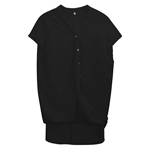 4 Womens+Chiffon+Short+Sleeve+Tops