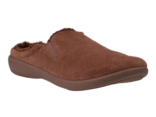 REVITALIGN Men's Dundee Suede, Bison, 14 Wide