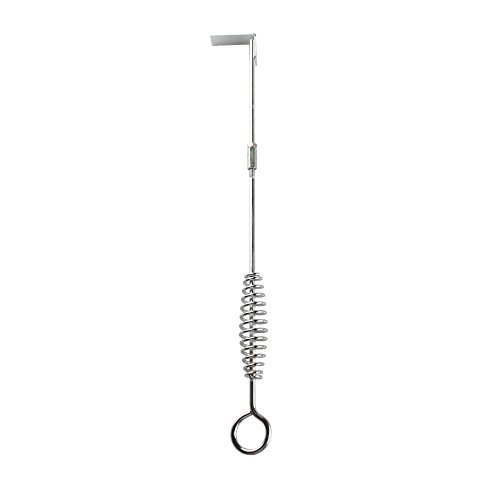 QQMaster New Two-Section BBQ Ash Tool Works For Big Green Egg, Kamado Joe And Other Charcoal Grills - Removably Assembled Wood Burning Stove Ash Tool Poker Cleaning Tools Grilling Accessories
