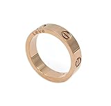 Luxury Shine Celebrity Love Rose Gold-Plated Band Ring for Women (7)