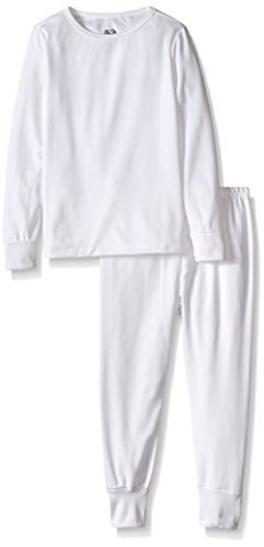 Fruit of the Loom Big Girls’ Performance Thermal Underwear Set medium