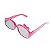 Super Z Outlet Plastic Color Assorted Round Style Girl Bow Children Sunglasses Shades Eye Wear for Party Prop Favors, Decorations, Toy Gifts (12 Pairs)